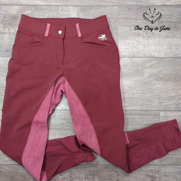 Piper Lined Riding Britches Size 24R (0) - Picture 1 of 6